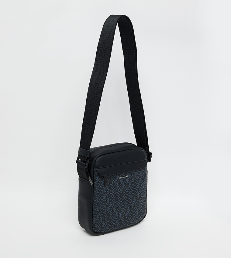 Monogram Print Reporter Bag