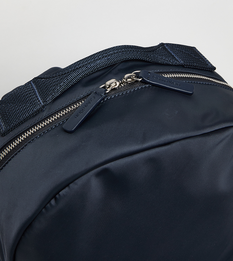 SLEEK Front Pocket Nylon Backpack