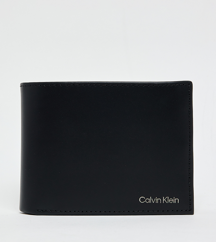 Logo Printed Bi-Fold Wallet