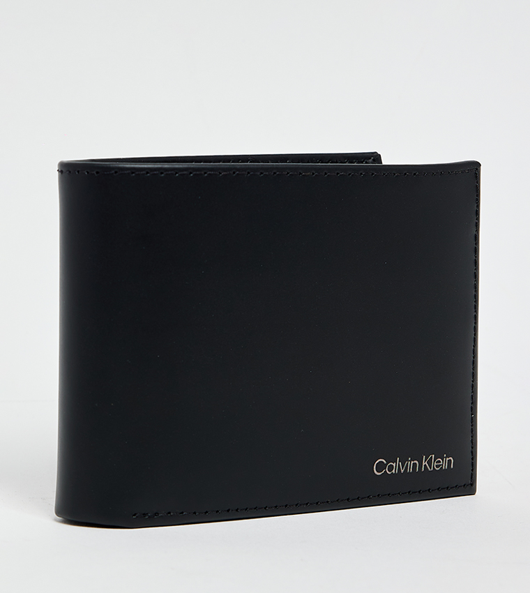 Logo Printed Bi-Fold Wallet