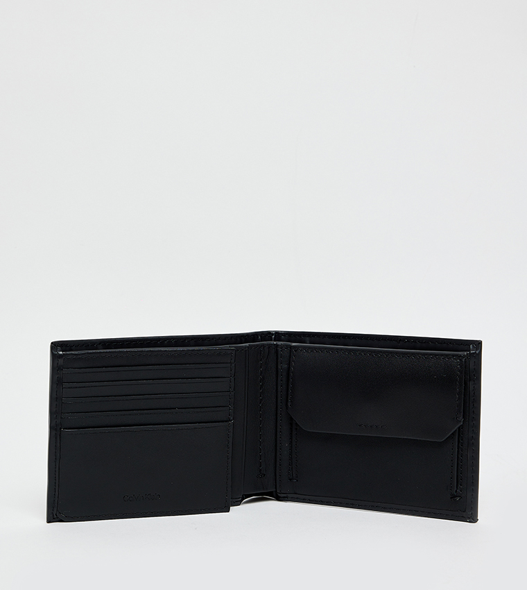 Logo Printed Bi-Fold Wallet