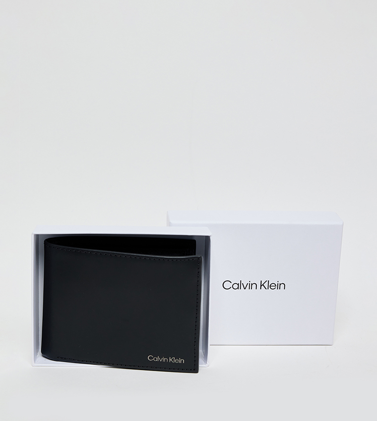Logo Printed Bi-Fold Wallet