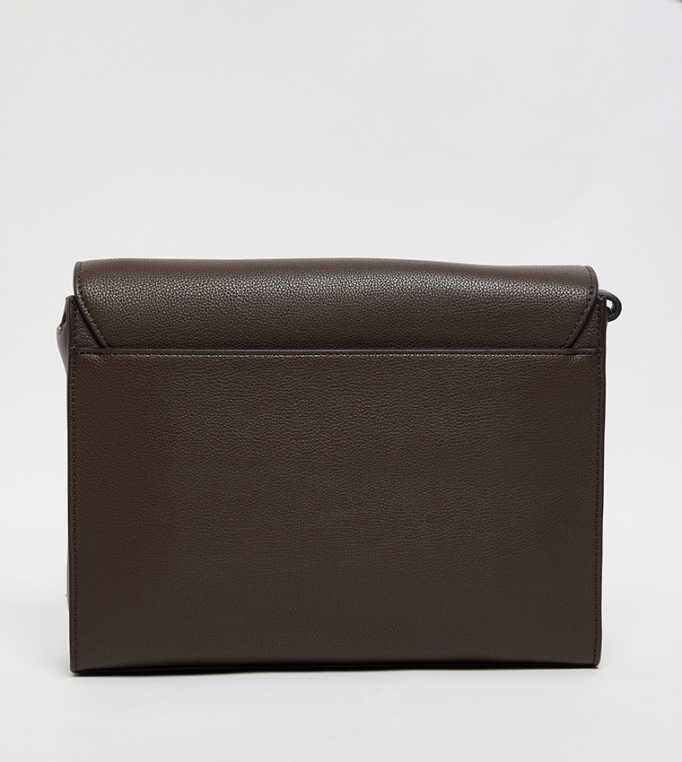 Textured Flag Crossbody Bag