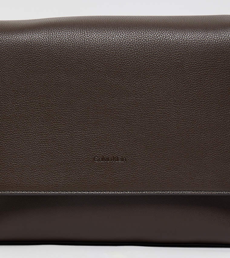 Textured Flag Crossbody Bag