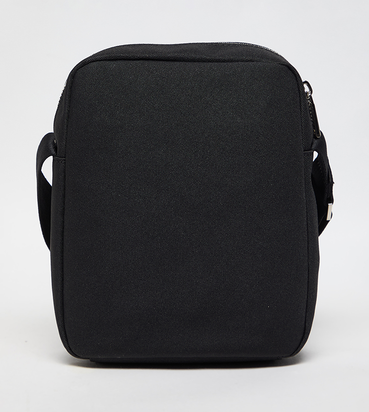 Logo Detail Zippered Reporter Bag