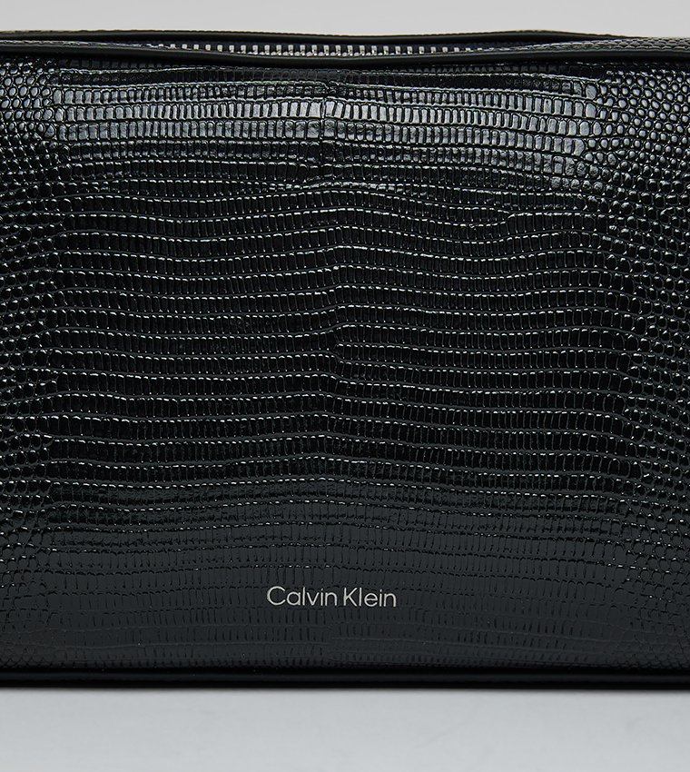 Lizard Embossed Washbag