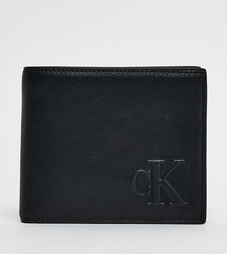 Monogram Embossed Bi-Fold Wallet