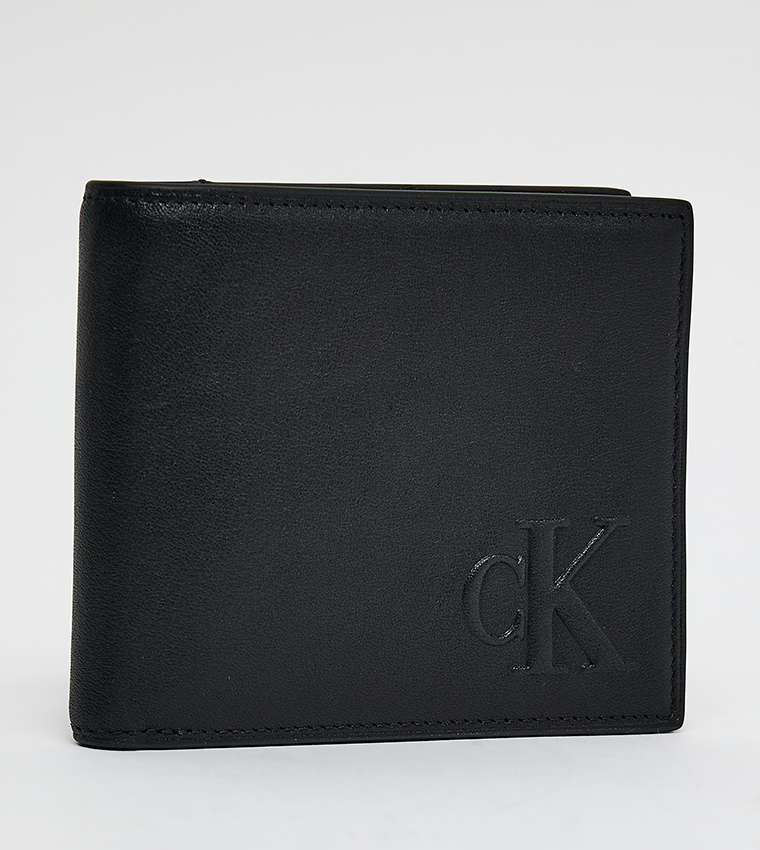 Monogram Embossed Bi-Fold Wallet