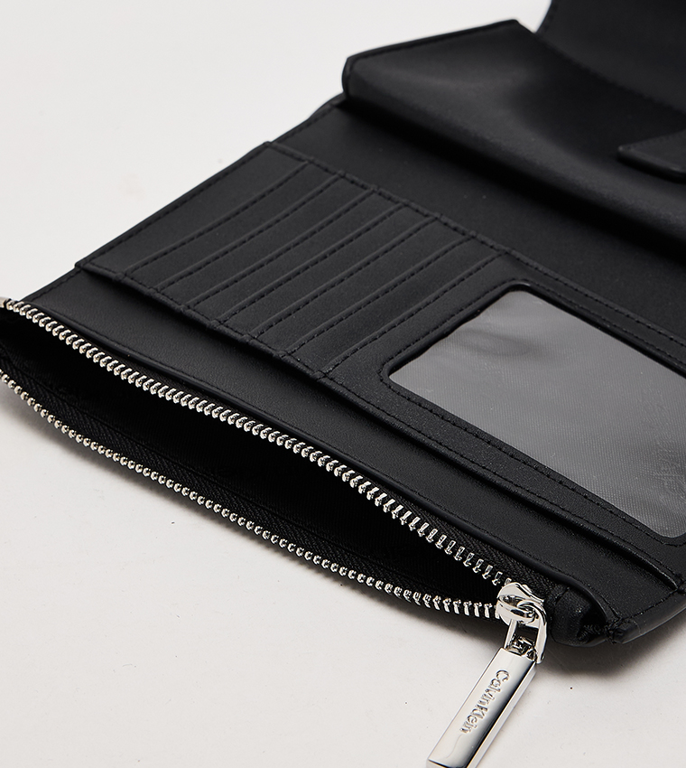 Textured Tri-Fold Wallet