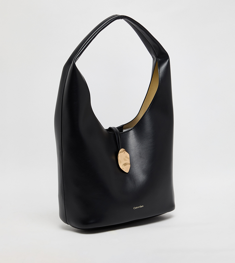 Logo Detail Hobo Bag Set