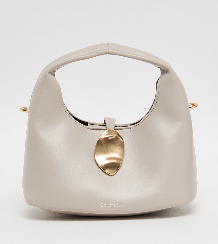 Logo Detail Hobo Bag