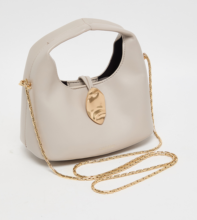 Logo Detail Hobo Bag