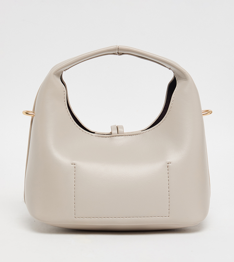 Logo Detail Hobo Bag