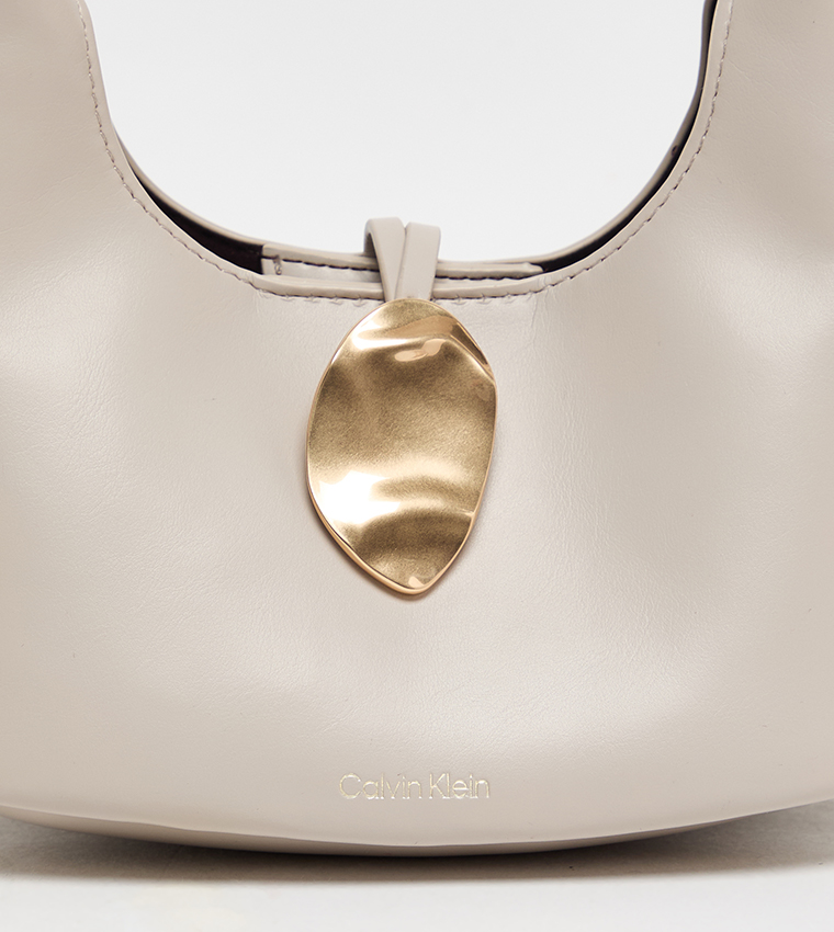 Logo Detail Hobo Bag
