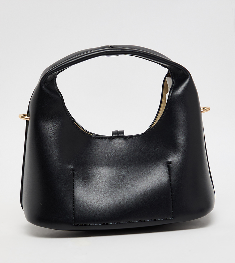 Logo Detail Hobo Bag