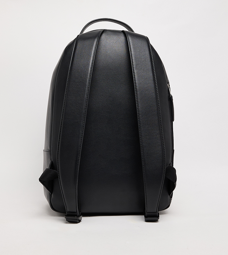 Monogram Embossed Backpack