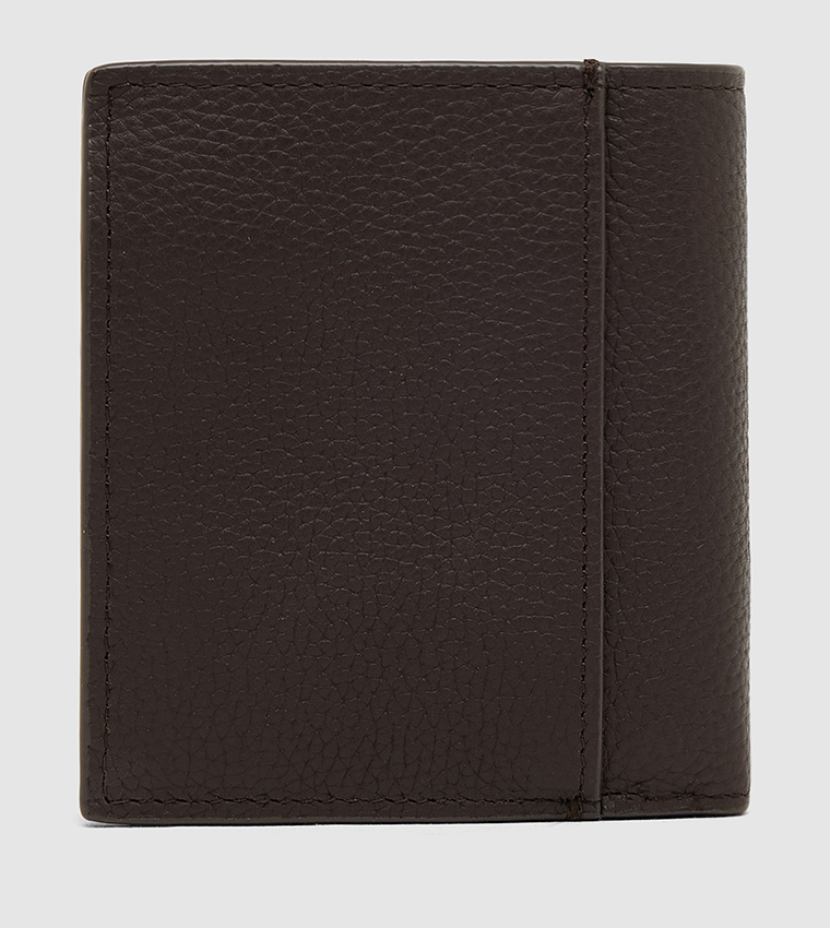 Textured Bi-Fold Wallet