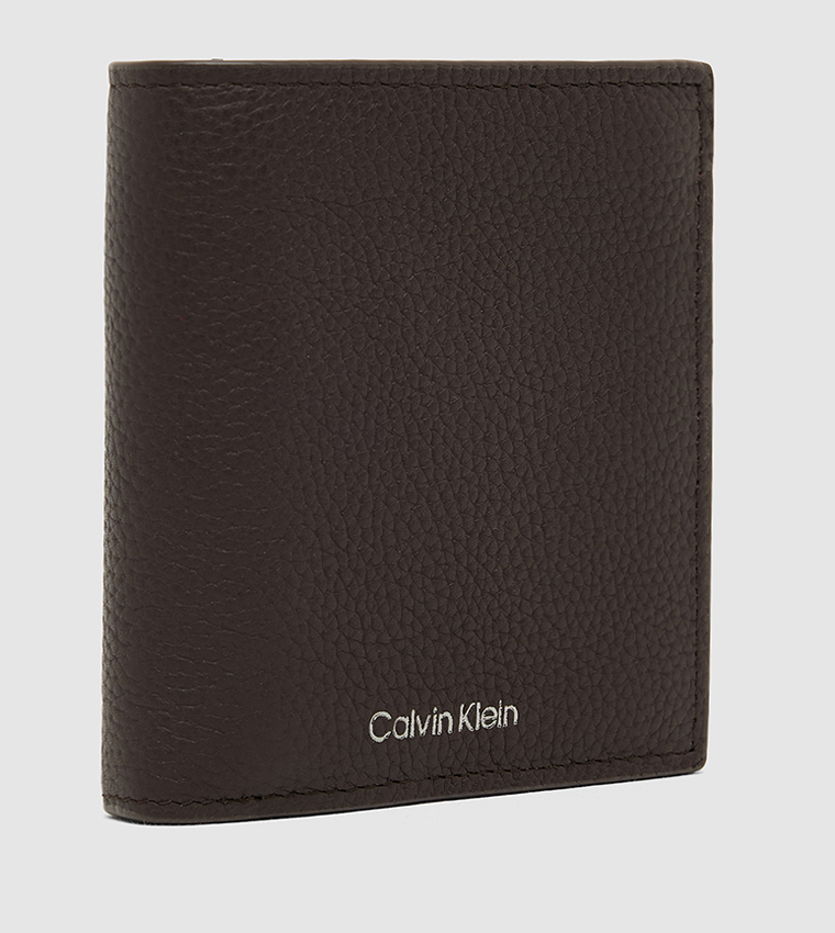 Textured Bi-Fold Wallet