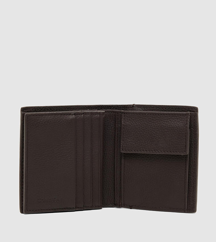 Textured Bi-Fold Wallet