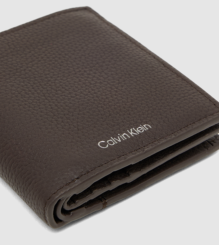Textured Bi-Fold Wallet
