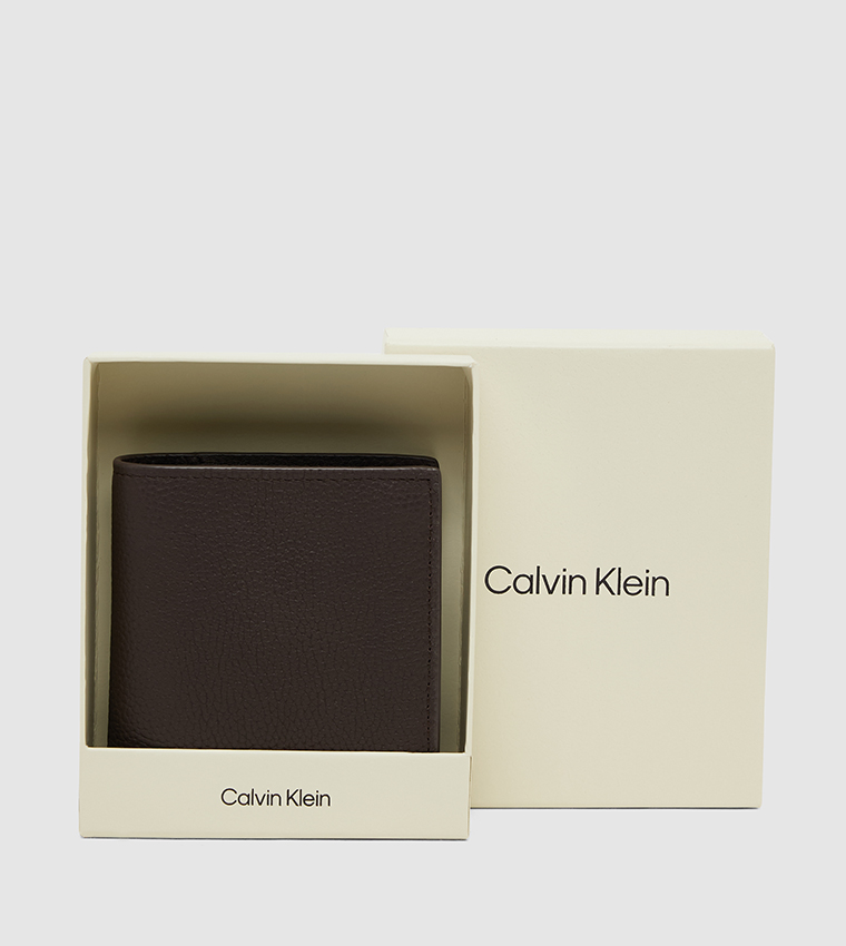 Textured Bi-Fold Wallet