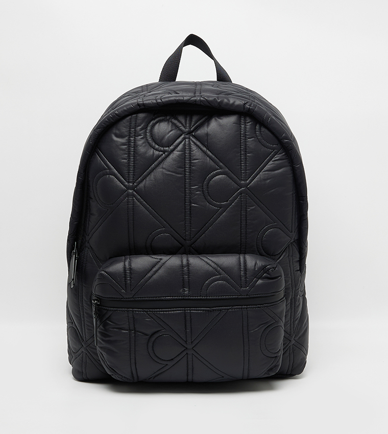 Logo Detail Puffer Backpack