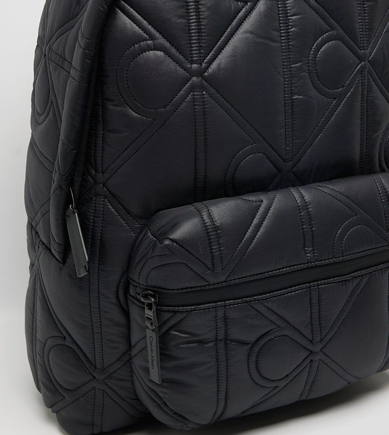 Logo Detail Puffer Backpack