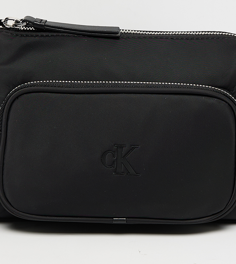 Logo Detail Nylon Shoulder Bag