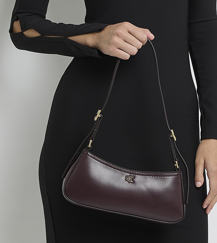 Monogram Detail Shoulder Bag