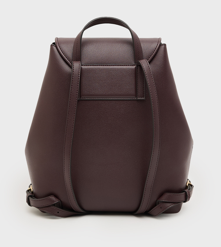 Foil Logo Flap Backpack