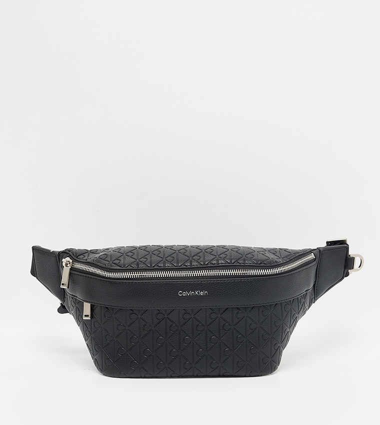 Logo Embossed Waist Bag