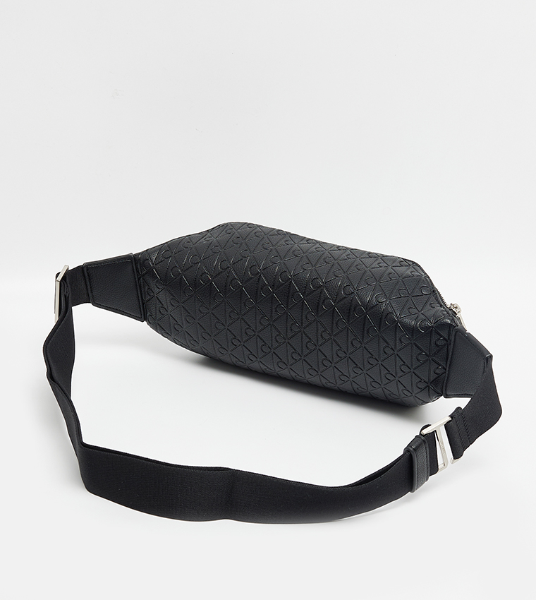 Logo Embossed Waist Bag