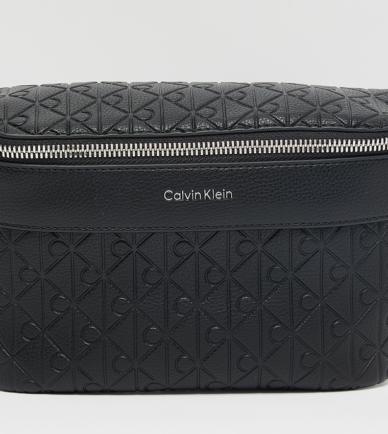 Logo Embossed Waist Bag