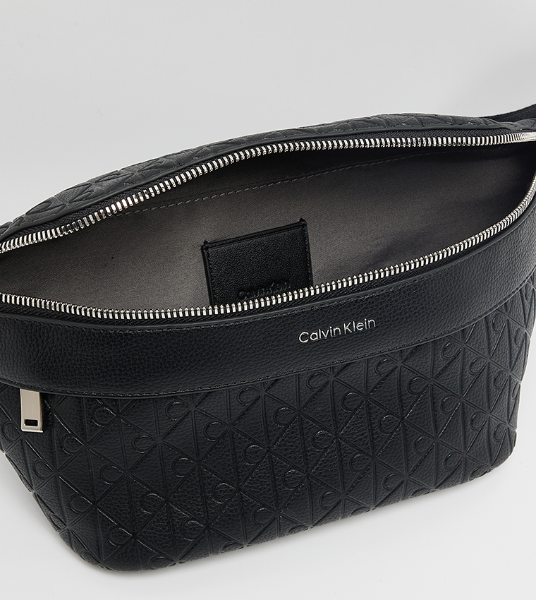 Logo Embossed Waist Bag