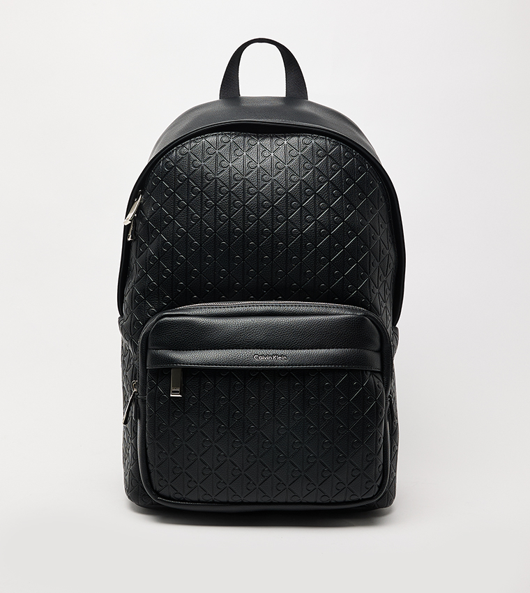 Monogram Patterned Backpack