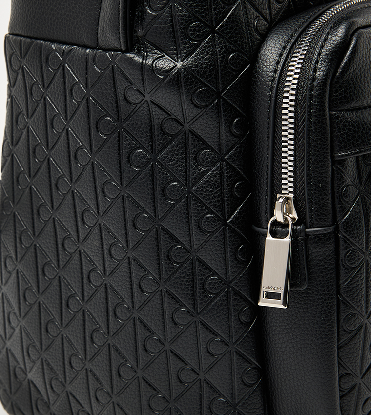 Monogram Patterned Backpack