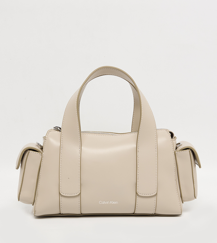 Logo Detail Handheld Bag