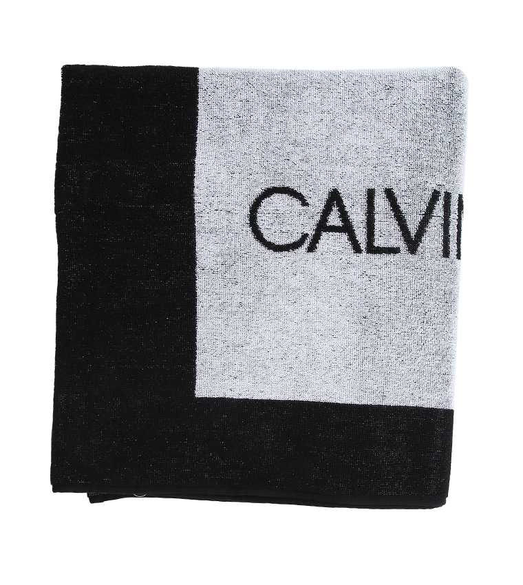 Calvin Klein beach towel - pvh black