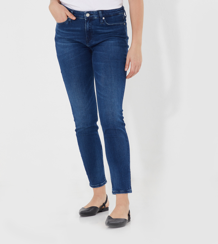 Ckj 011 mid hotsell rise skinny ankle jeans