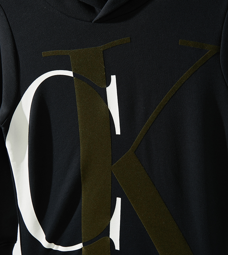 buy-calvin-klein-exploded-monogram-sweatshirt-black-in-black