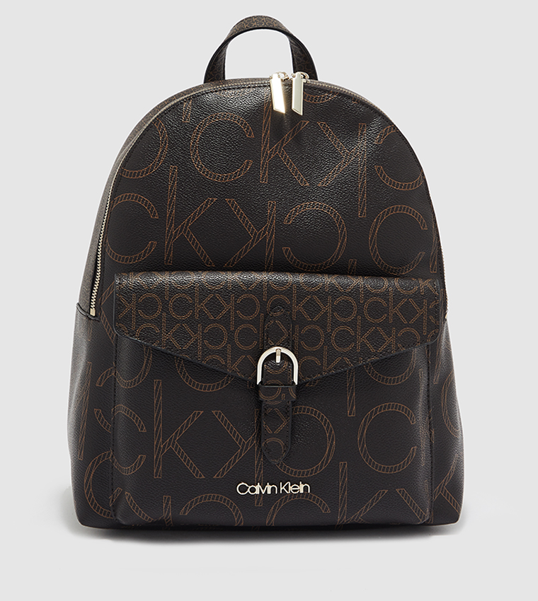 Calvin klein mono clearance pocket backpack