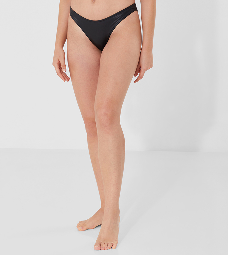 calvin klein bikini black