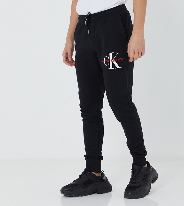 Calvin klein monogram joggers shop