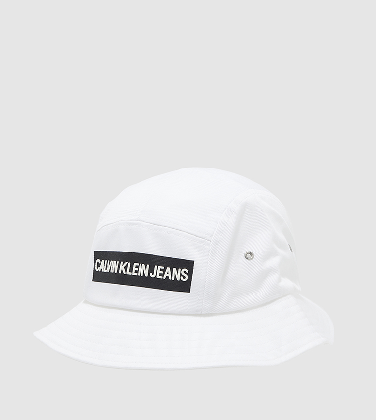 White Klein Hat Institutional Buy 6thStreet | Qatar Bucket Calvin In