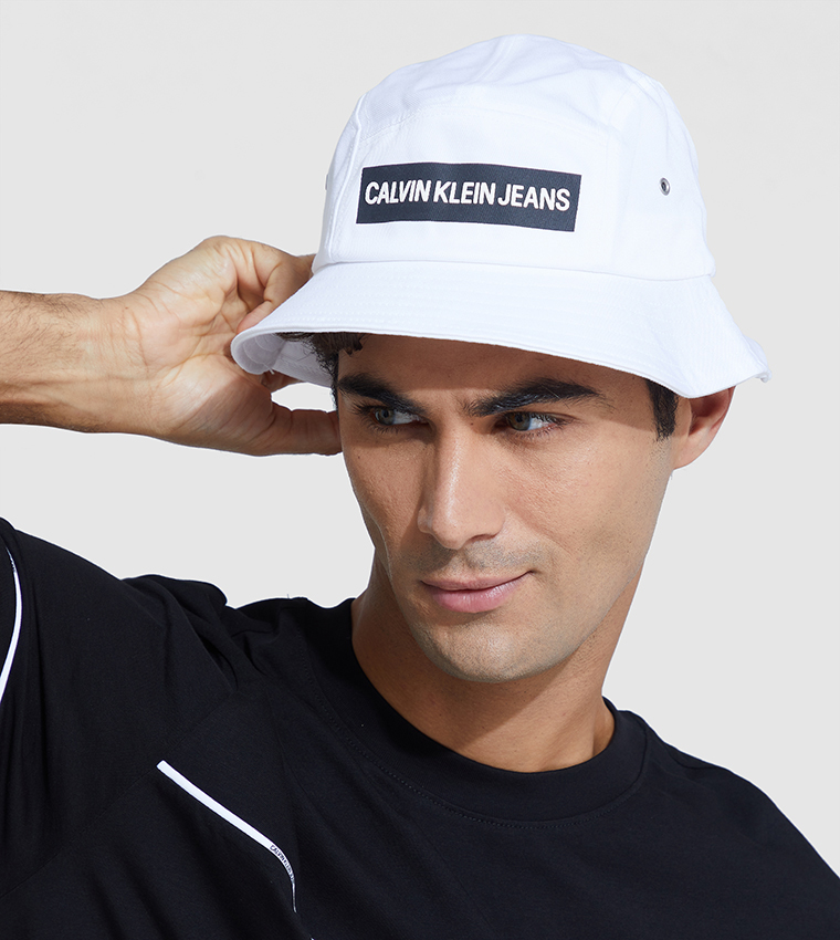 Buy Calvin 6thStreet Qatar Hat Klein White Bucket Institutional | In