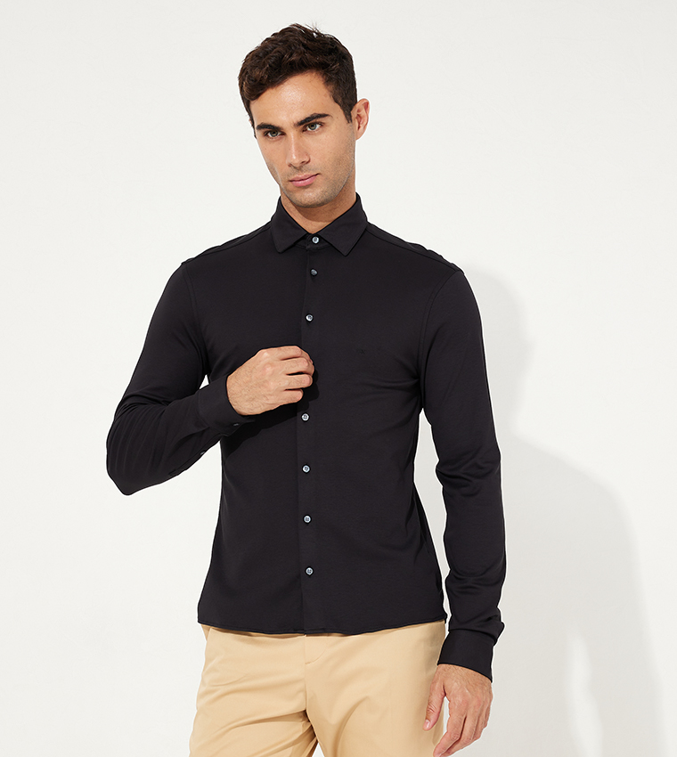 Calvin klein cheap collar shirts