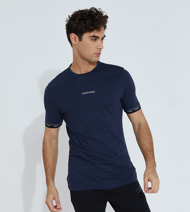Calvin Klein Archive Logo Tape T Shirt 
