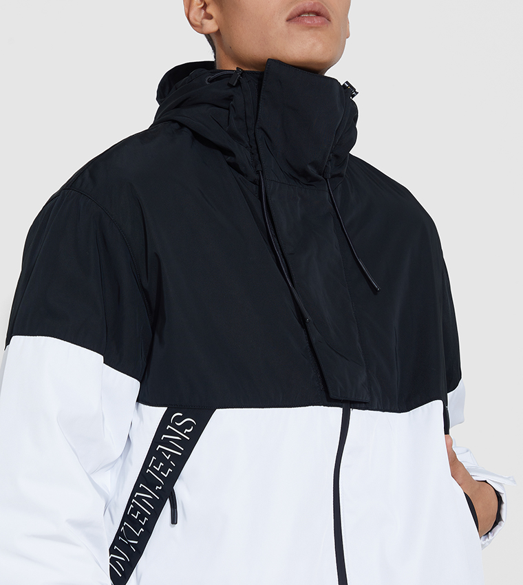 Calvin klein block windshirt hotsell