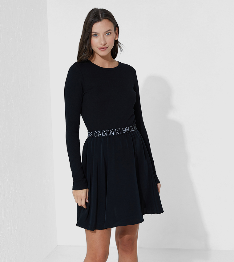 Calvin klein 2024 skater dress