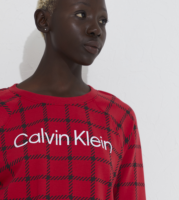 Calvin klein cheap lounge sweatshirt